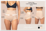 Sexy Columbian Panty Fajas Plus with Adjustable Smart Compression Shape Contouring Fabric