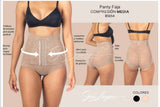 Sexy Columbian Panty Fajas Plus with Adjustable Smart Compression Shape Contouring Fabric