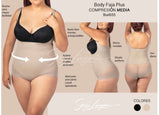 Sexy Columbian Panty Faja  with High Waist  Adjustable Smart Compression Shape Contouring Fabric